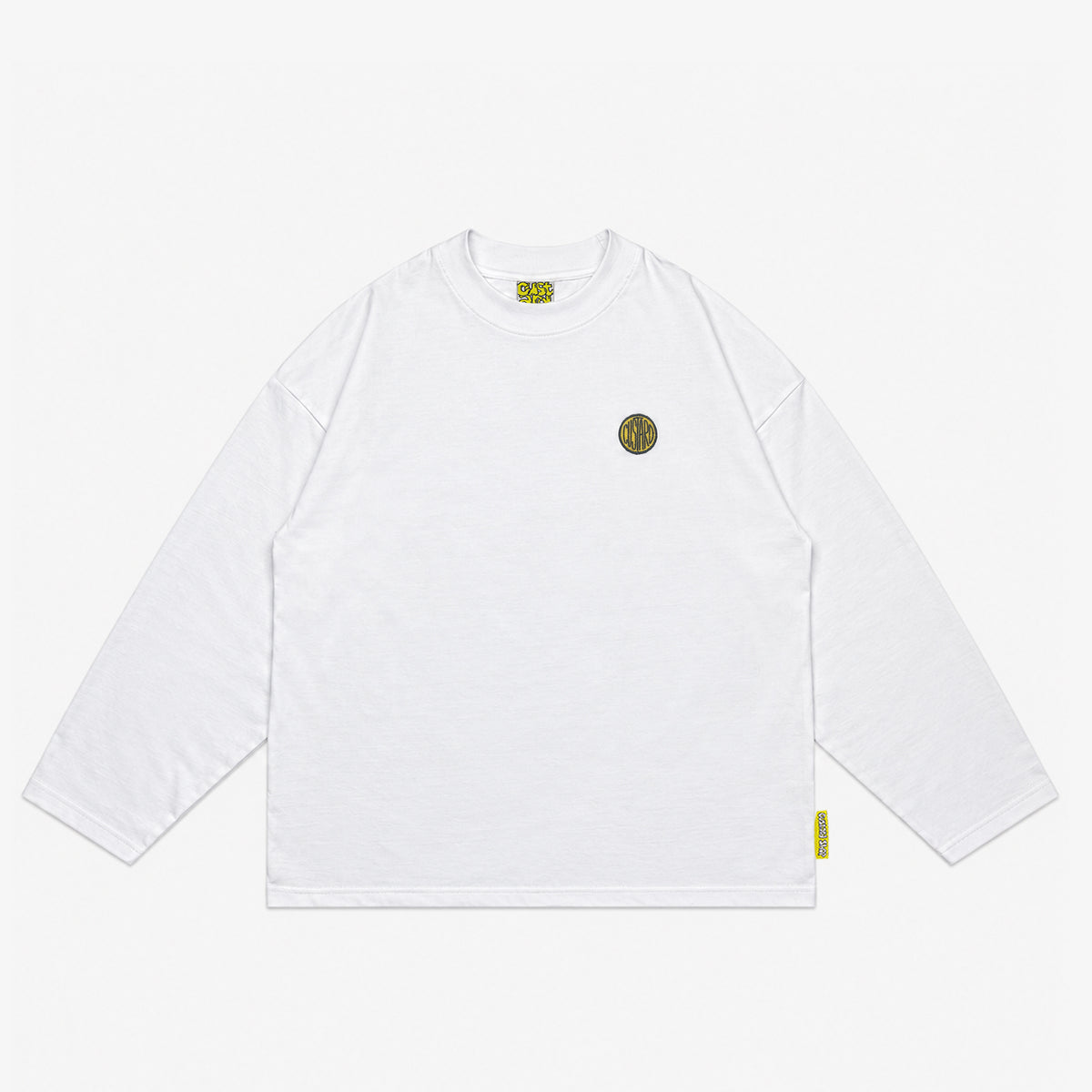 Lightweight Acid House Long Sleeve T-Shirt | White