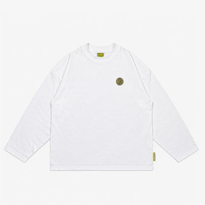 Lightweight Acid House Long Sleeve T-Shirt | White