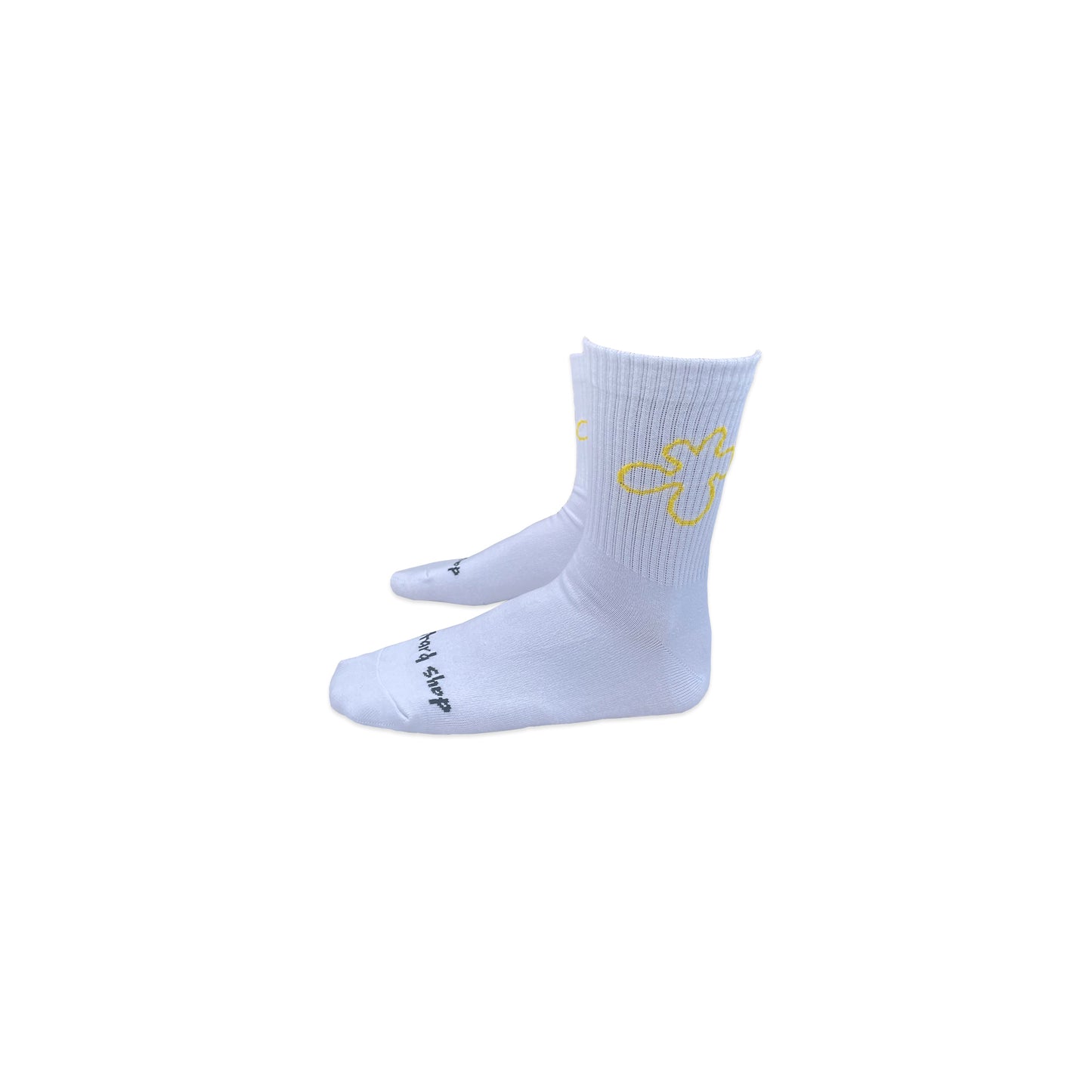 Splodge Socks | White