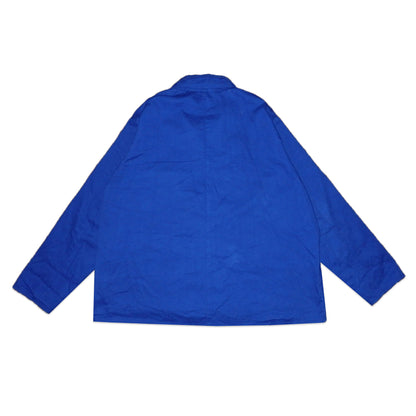 Custard Reclaimed Blue Worker Jacket | Size Large