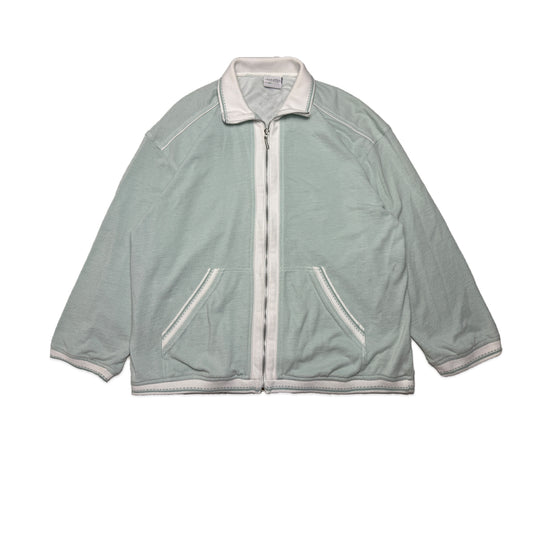 Custard Reclaimed Zip-through Jacket | Size Small