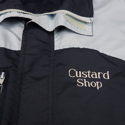 Custard Reclaimed Two-Tone Windbreaker Jacket | Size XL