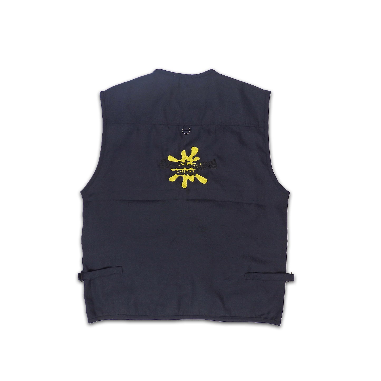 Custard Reclaimed Navy Fishing Vest | Size Large
