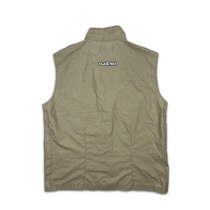 Custard Reclaimed Beige Fishing Vest | Size Large