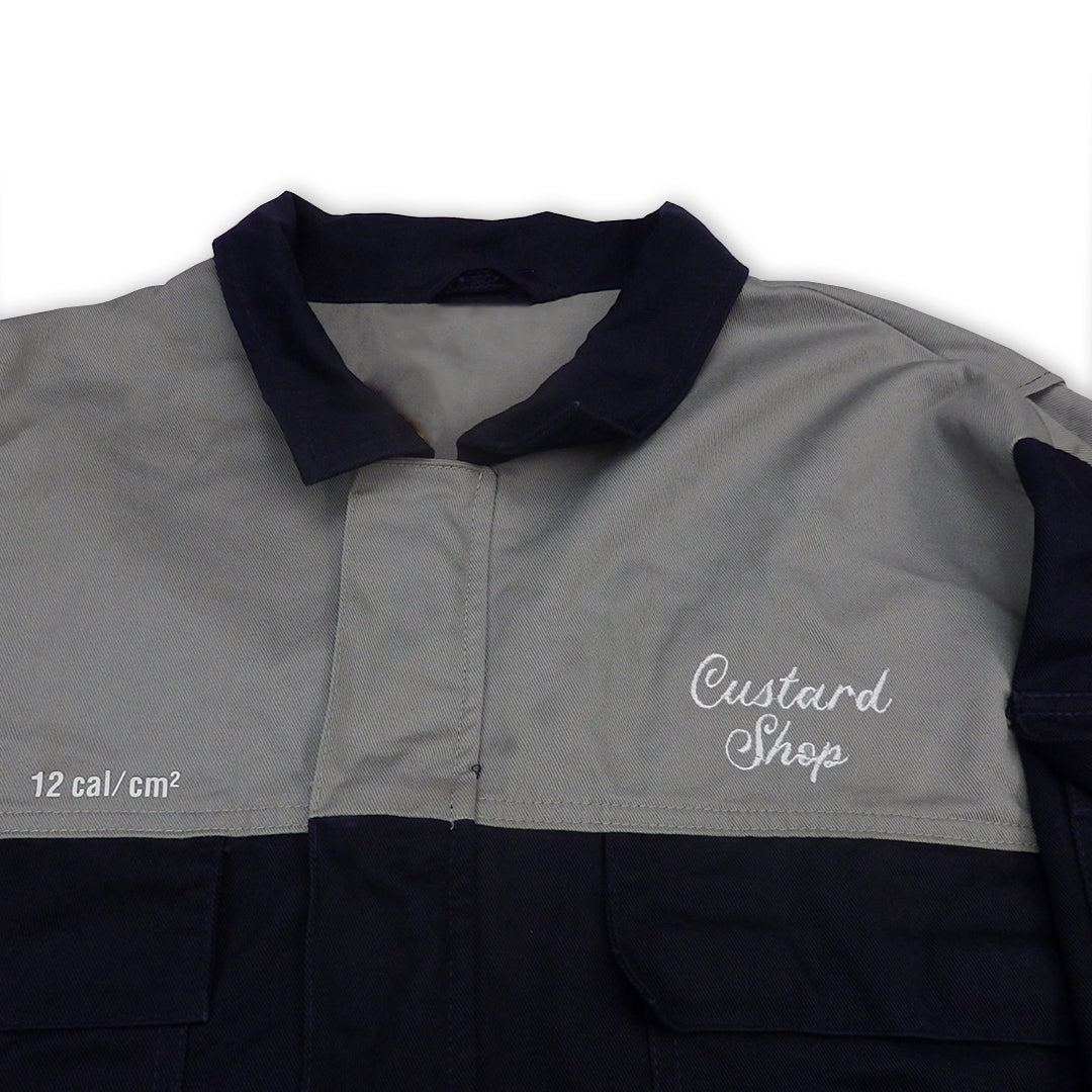 Custard Reclaimed Two-Tone Chore Jacket | Size XL