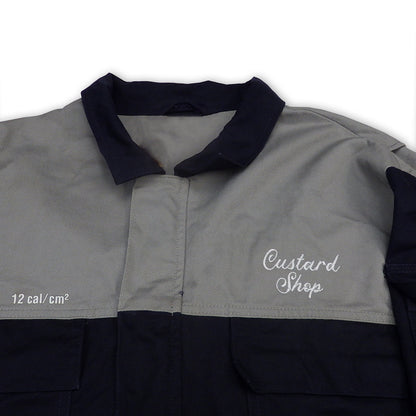 Custard Reclaimed Two-Tone Chore Jacket | Size XL