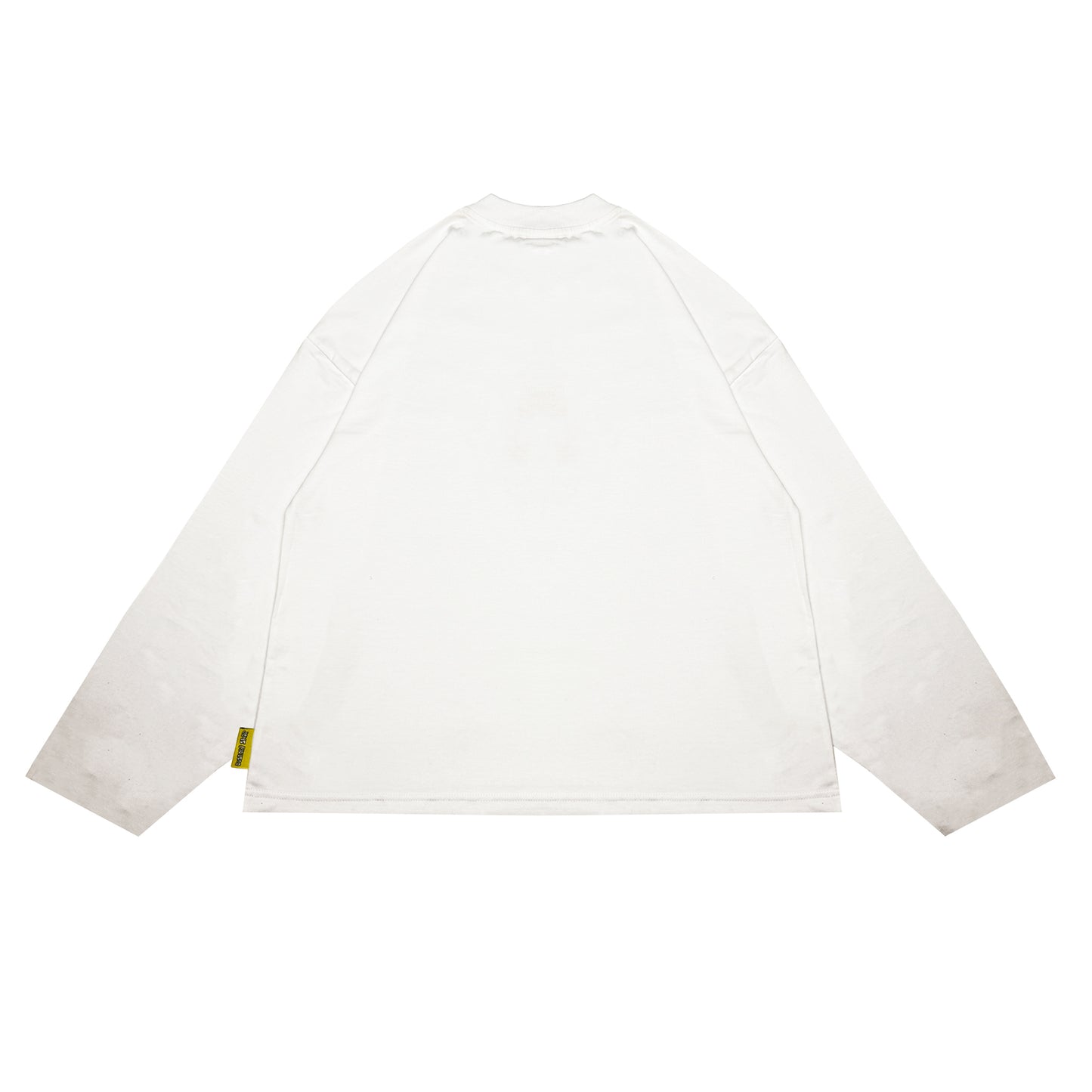 Lightweight Boxy Mod Print T-Shirt | White