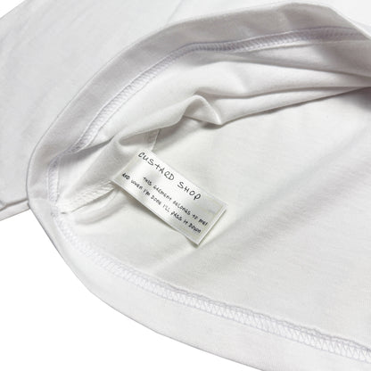 Lightweight Boxy Mod Print T-Shirt | White