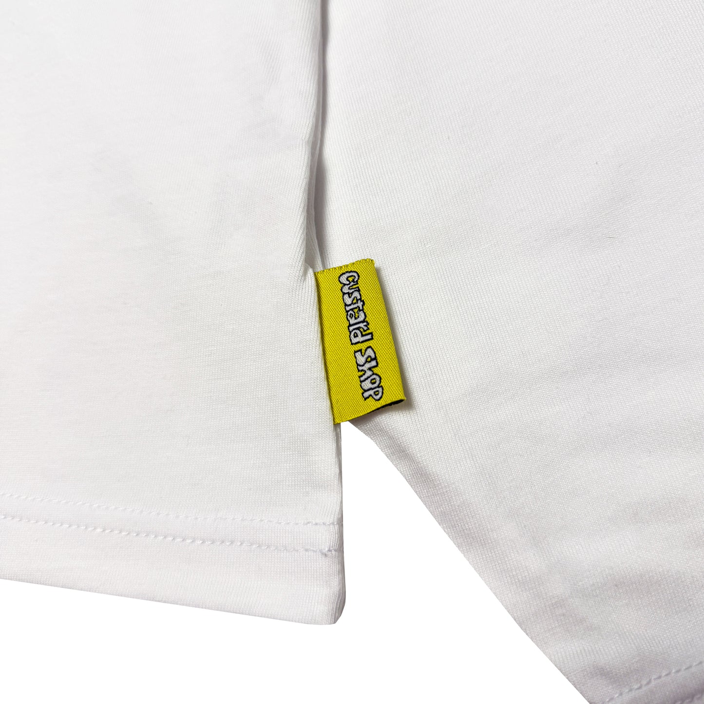 Lightweight Boxy Mod Print T-Shirt | White