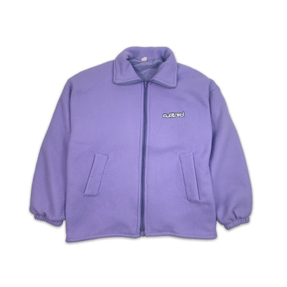 Custard Reclaimed Purple Full-Zip Fleece | Size Medium