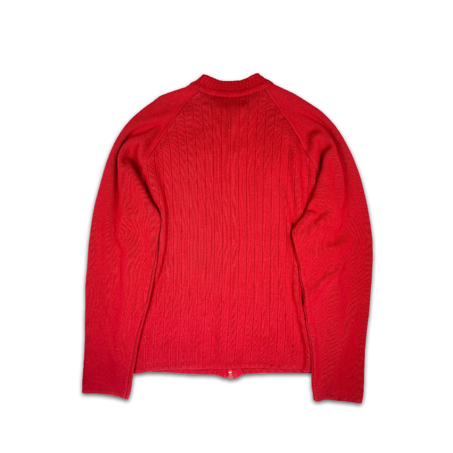 Custard Reclaimed Red Full-Zip Jacket | Size Medium