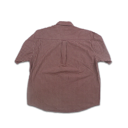 Custard Reclaimed Red Check Shirt | Size Large