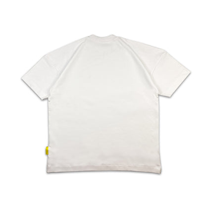 Heavyweight Embroidered Logo T-Shirt | White