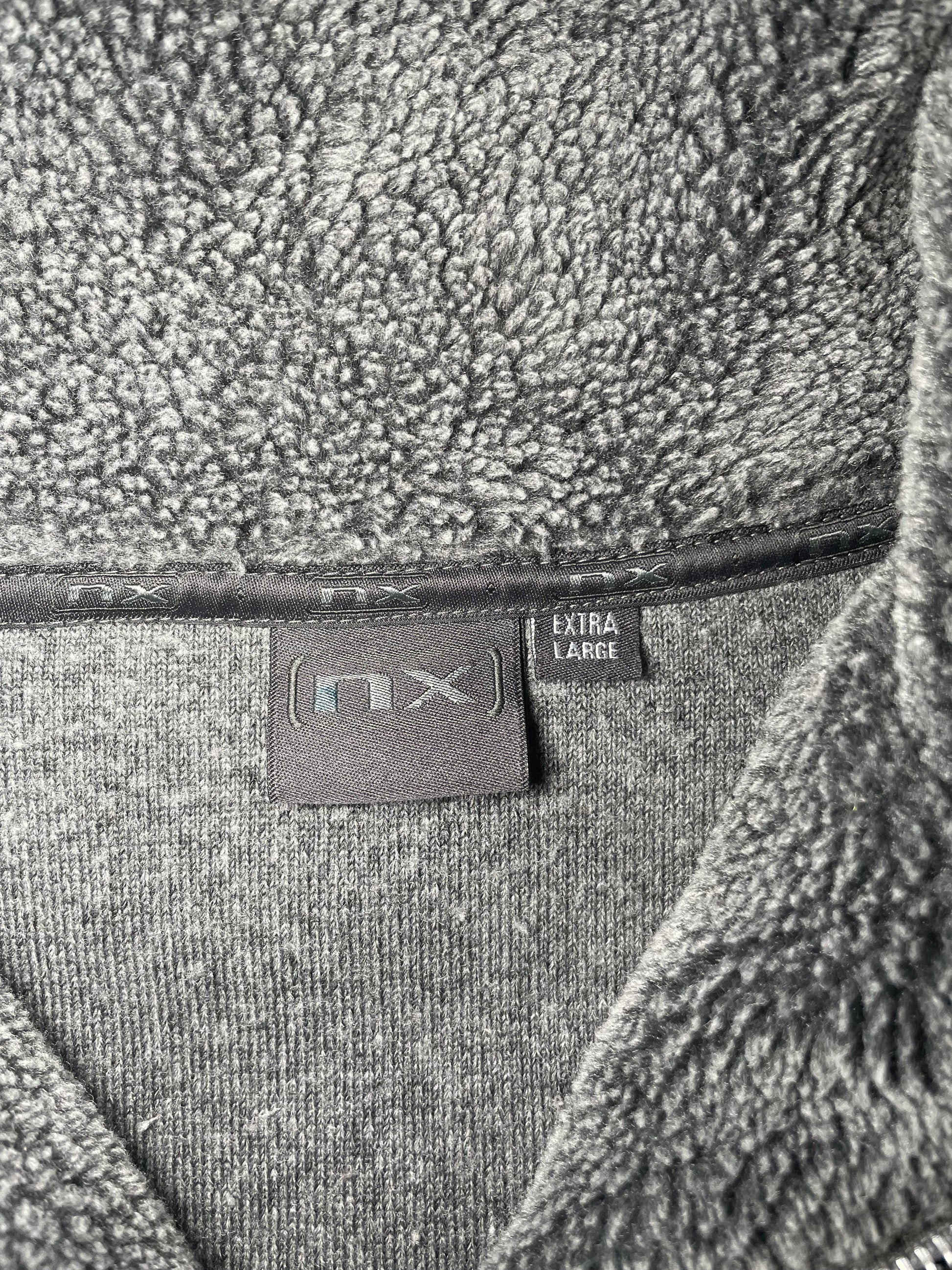 Custard Reclaimed Grey Full-Zip Fleece | Size XL Custard Shop Official