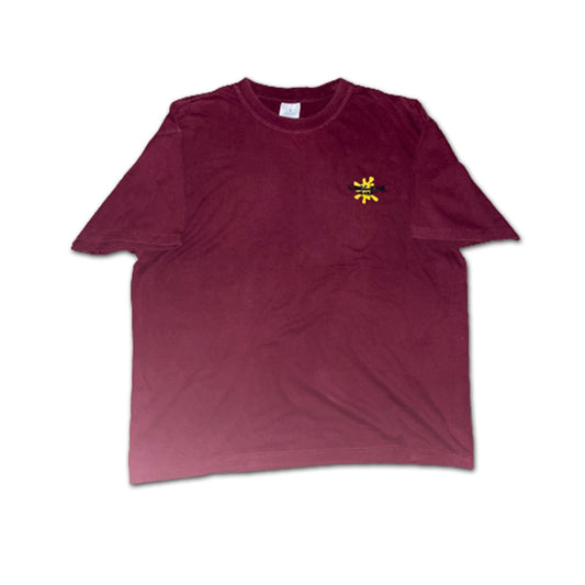Custard Reclaimed Burgundy T-Shirt | Size XXL Custard Shop Official