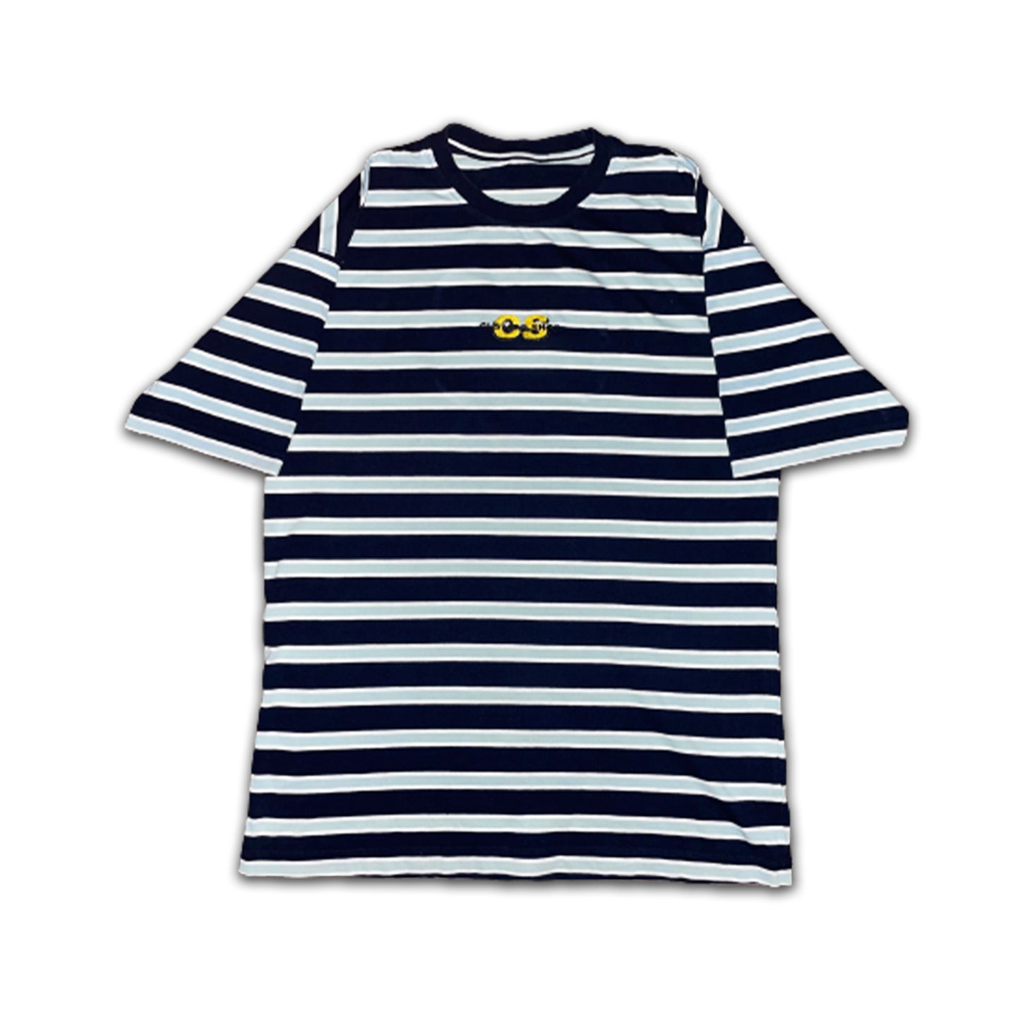 Custard Reclaimed Striped T-Shirt | Size Large Custard Shop Official