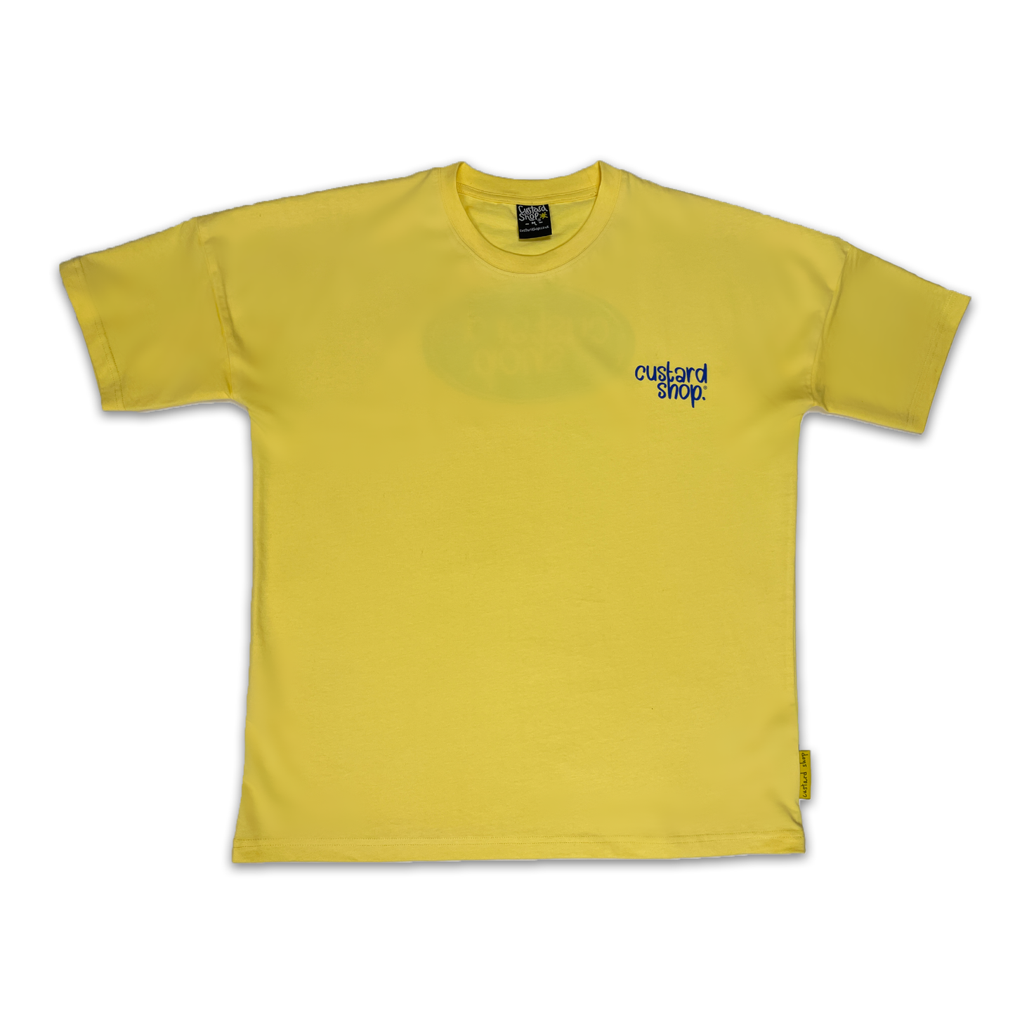 Oval Print T-Shirt | Yellow