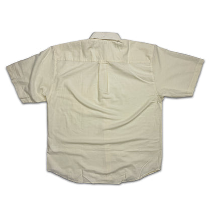 Custard Reclaimed Light Yellow Shirt | Size XL