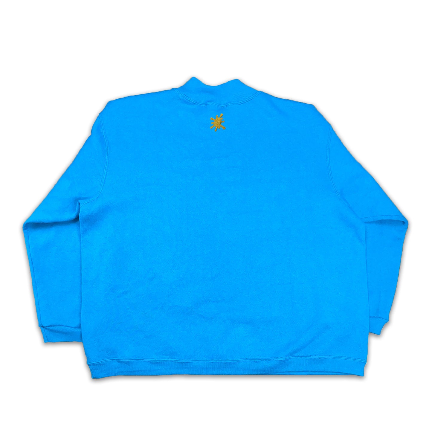Custard Reclaimed Baby Blue Sweatshirt | Size Small