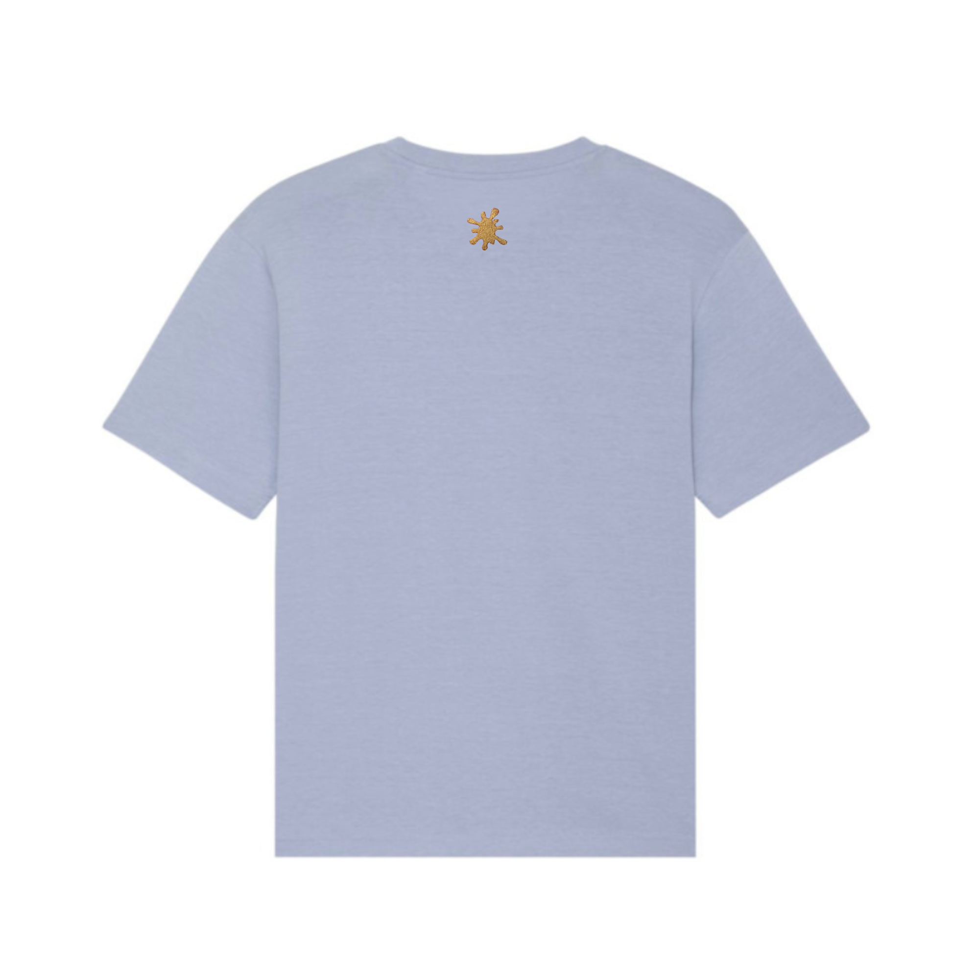 Custard Shop Official Scrabble Style T-Shirt | Light Blue Custard Shop Official