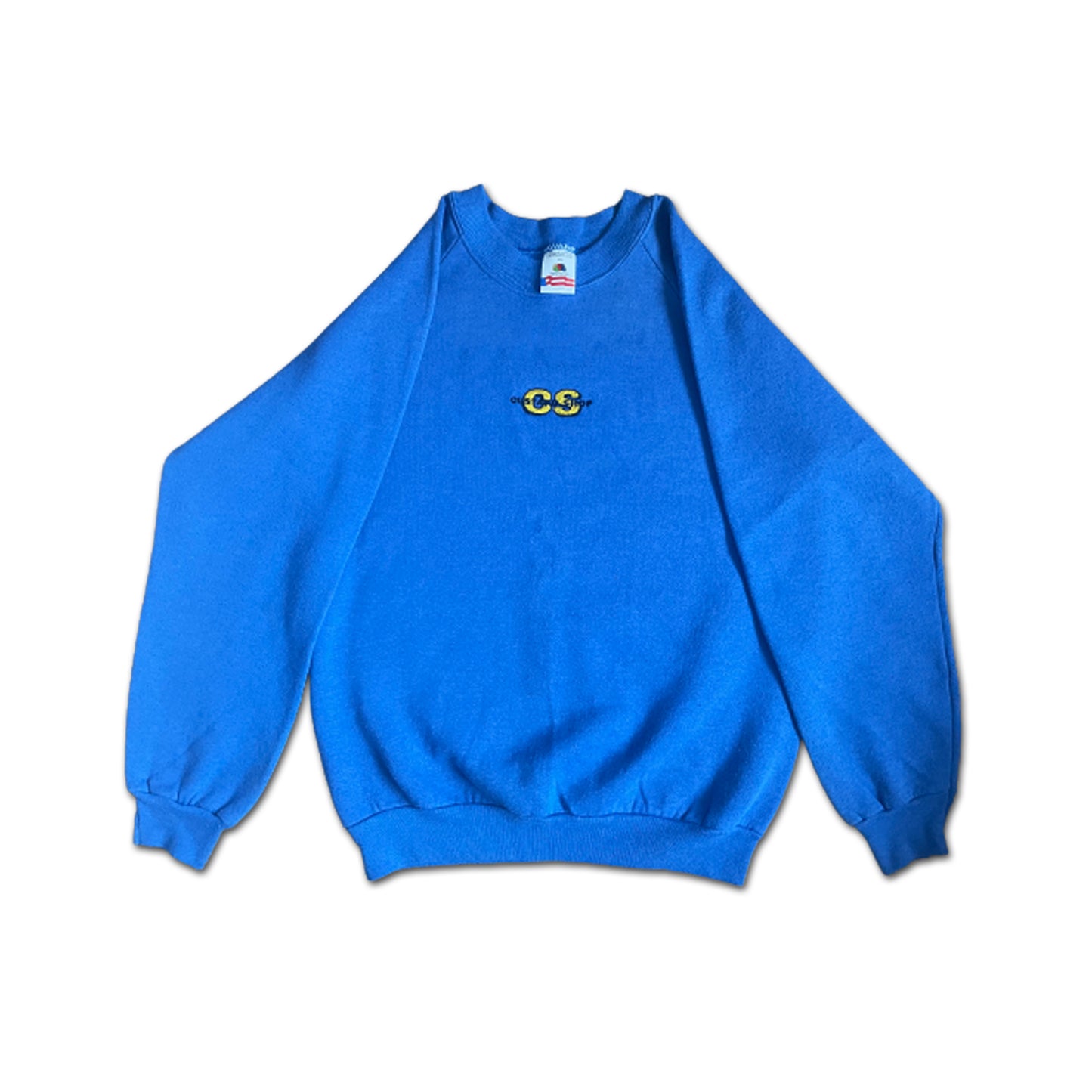 Custard Reclaimed Blue Sweatshirt | Size Small Custard Shop Official