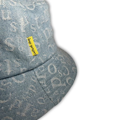 Custard Shop Official Denim Bucket Hat | One Size Custard Shop Official