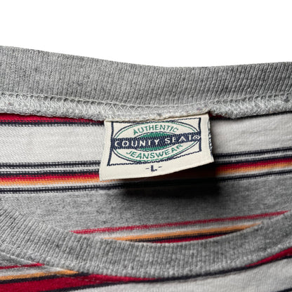 Custard Reclaimed Striped T-Shirt | Size Large Custard Shop Official