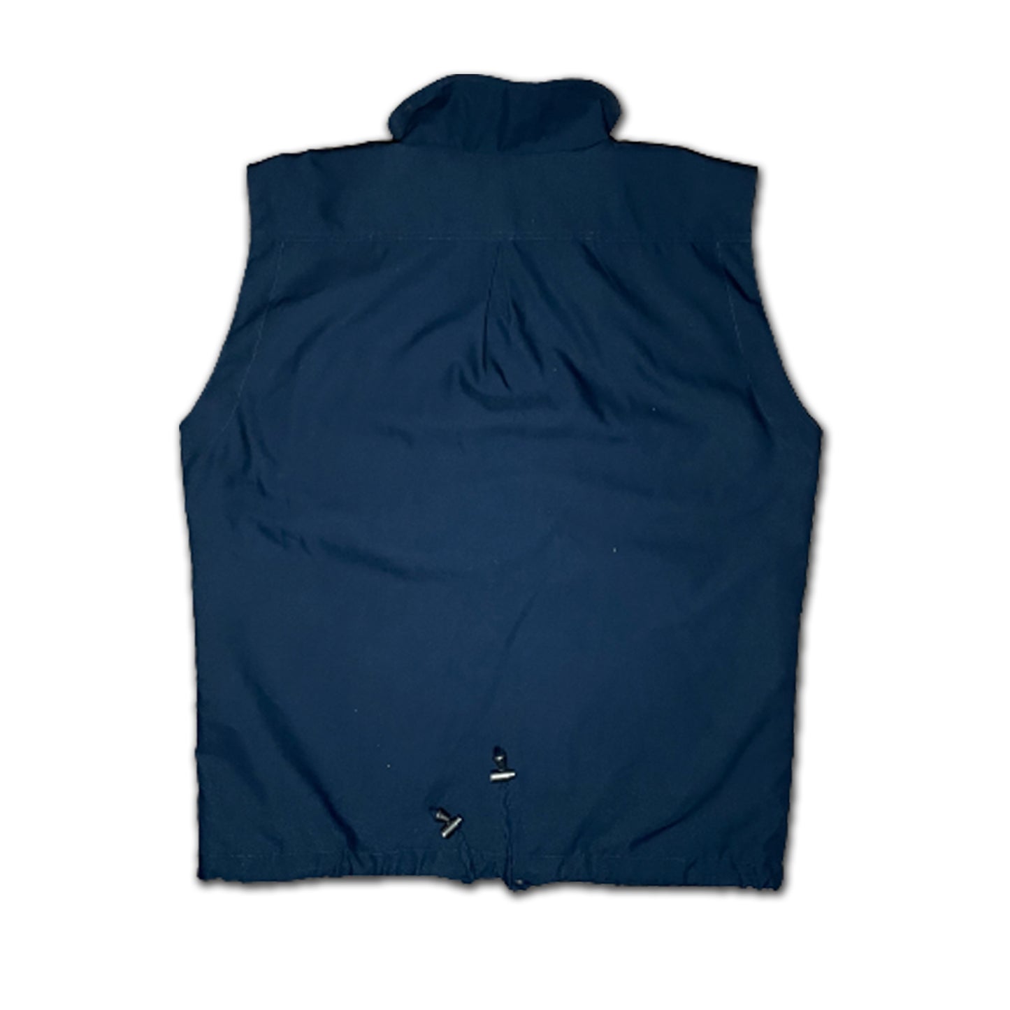 Custard Reclaimed Navy Fishing Vest | Size Large Custard Shop Official