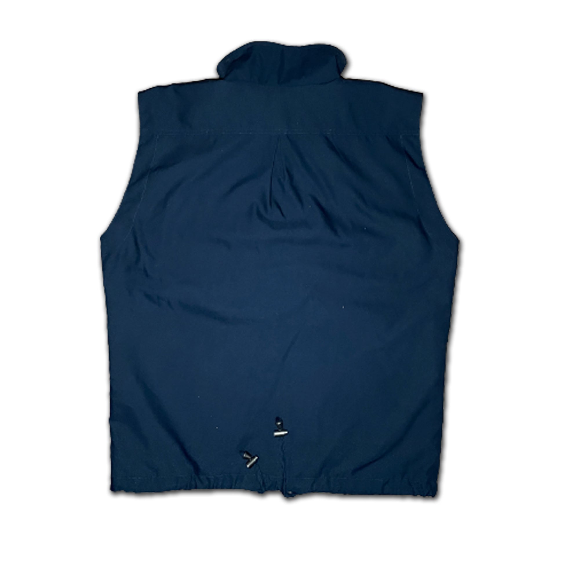 Custard Reclaimed Navy Fishing Vest | Size Large Custard Shop Official