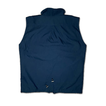 Custard Reclaimed Navy Fishing Vest | Size Large Custard Shop Official