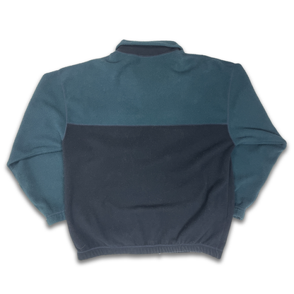 Custard Reclaimed Two-Tone Full Zip Fleece | Size Medium