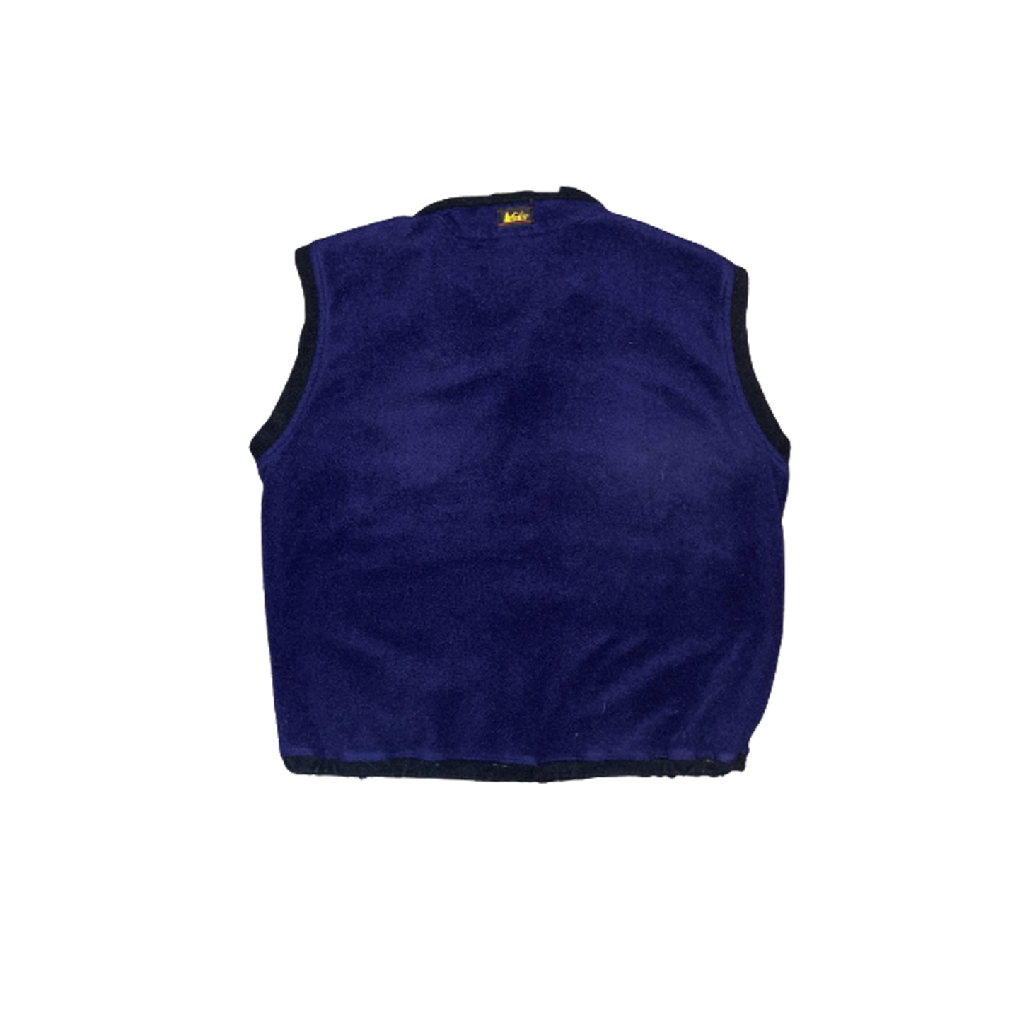 Custard Reclaimed Purple Gilet Fleece | Size Large Custard Shop Official