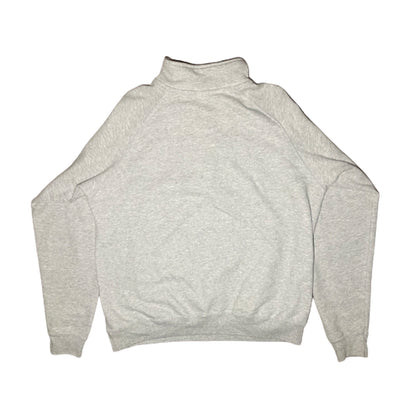 Custard Reclaimed 1/4 Zip Grey Sweatshirt | Size Medium Custard Shop Official