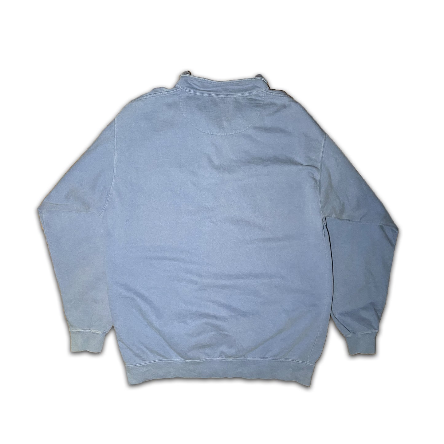 Custard Reclaimed Lilac 1/4 Zip Sweatshirt | Size XL