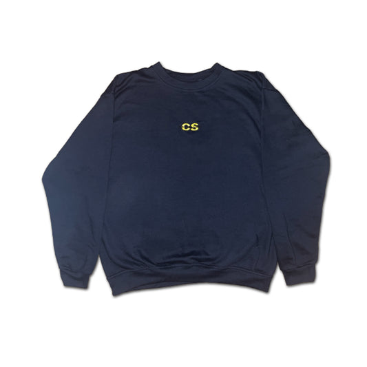 Custard Reclaimed Navy Sweatshirt | Size XL Custard Shop Official