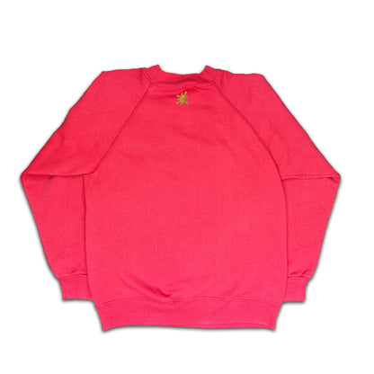 Custard Reclaimed Red Crewneck Sweatshirt | Size Medium