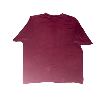 Custard Reclaimed Burgundy T-Shirt | Size XXL Custard Shop Official