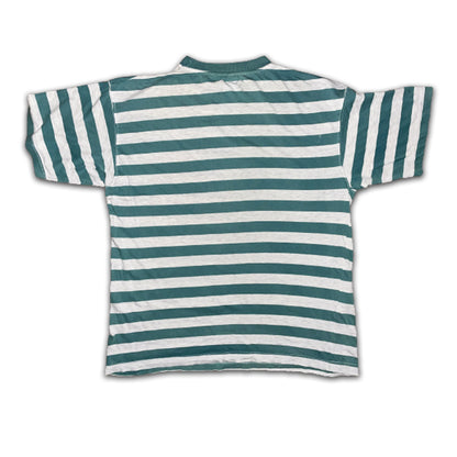 Custard Reclaimed Stripe Logo Tee | Size Medium Custard Shop Official