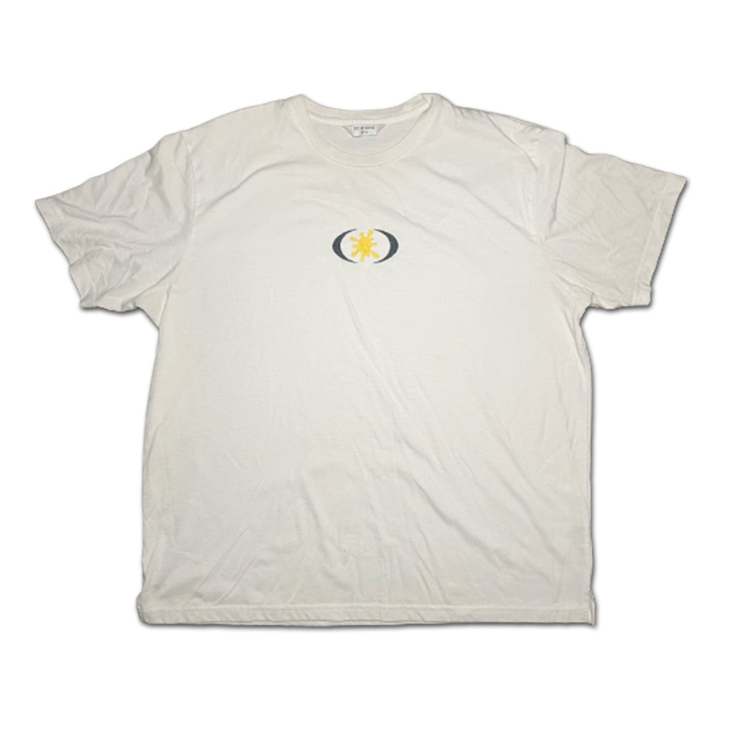 Custard Reclaimed Embroidered Chest Logo T-Shirt | Size Medium Custard Shop Official