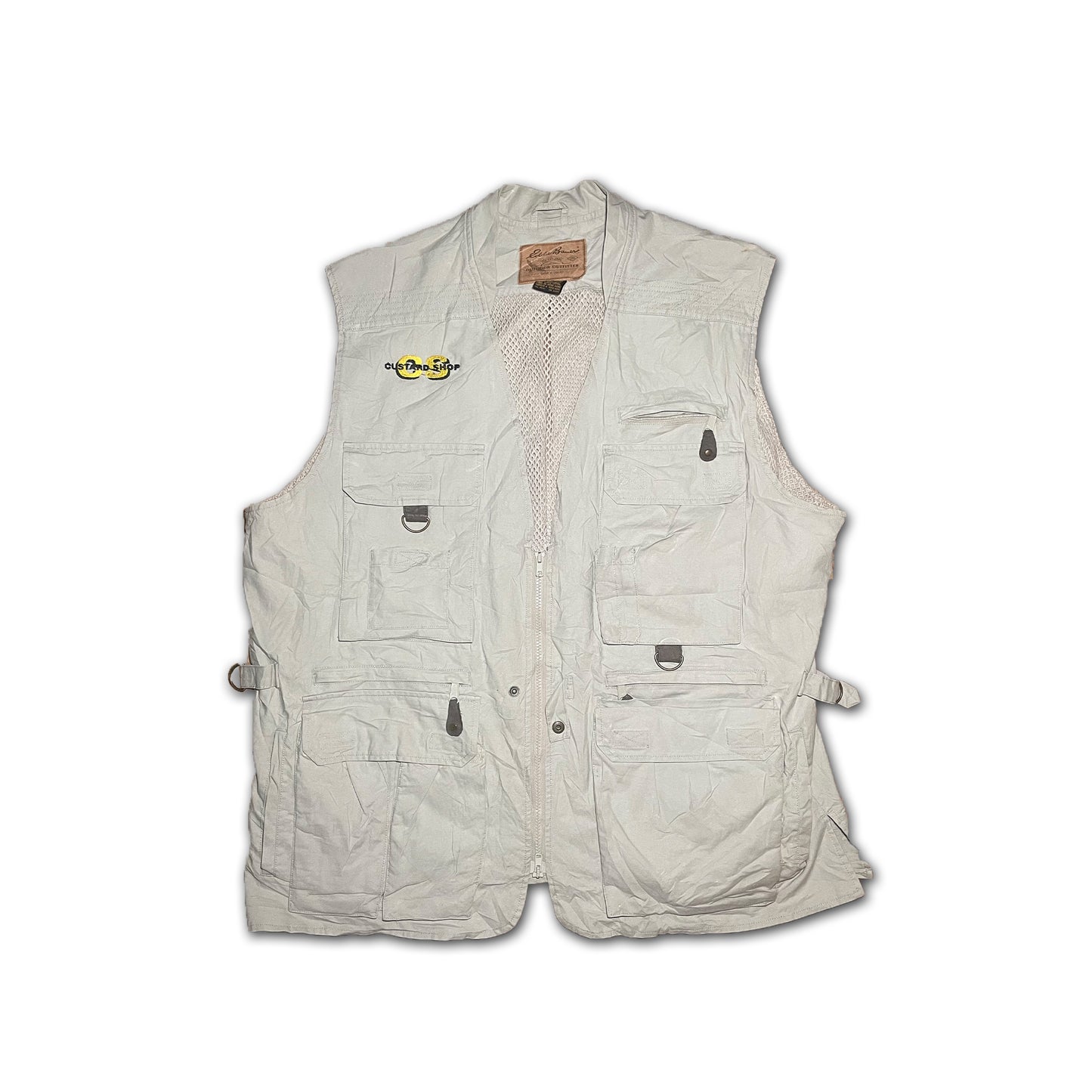 Custard Reclaimed Fishing Vest | Size XL – Custard Shop Official