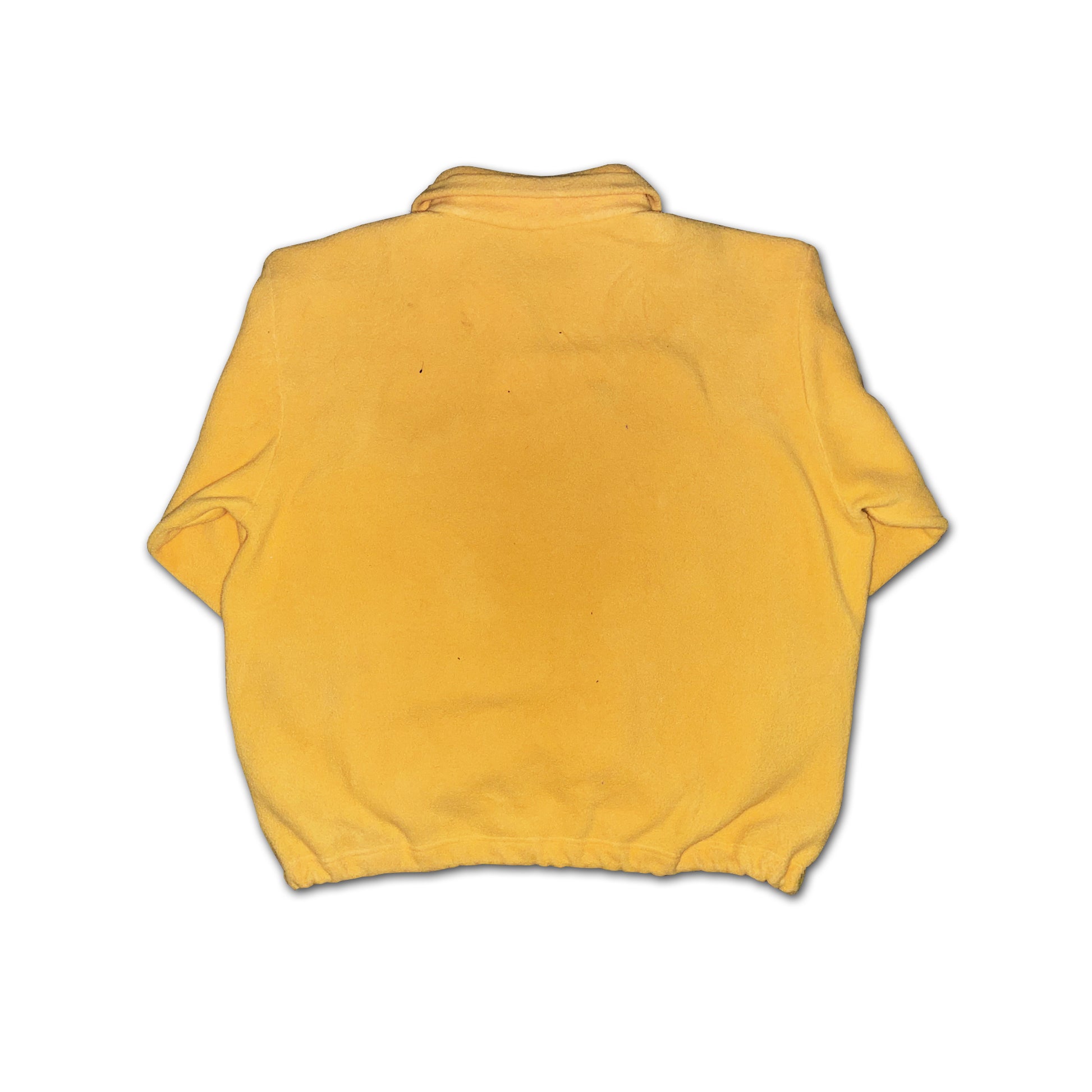 Custard Reclaimed Yellow 1/4 Zip Fleece | Size XL Custard Shop Official