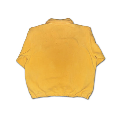 Custard Reclaimed Yellow 1/4 Zip Fleece | Size XL Custard Shop Official