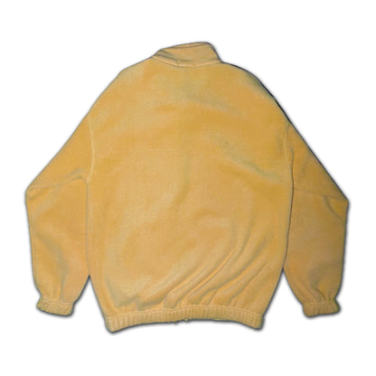 Custard Reclaimed Yellow Full-Zip Fleece | Size Medium Custard Shop Official