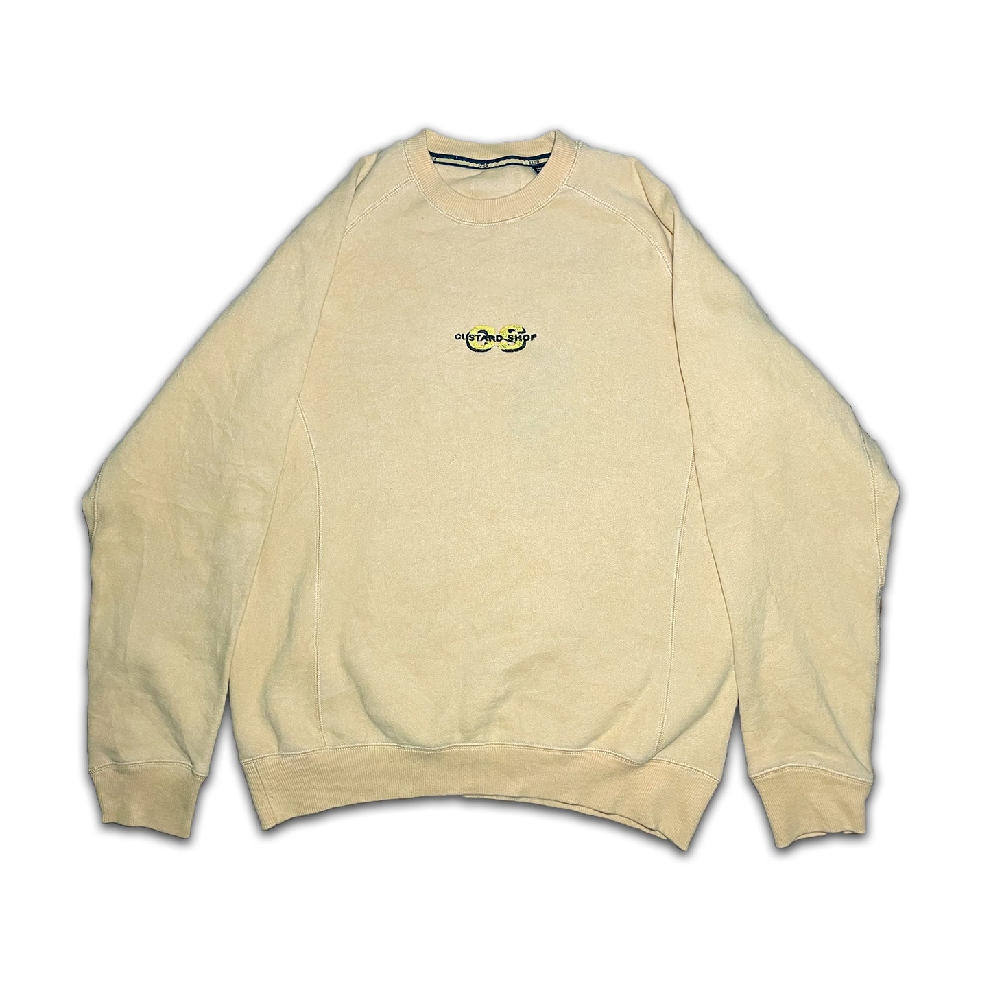 Custard Reclaimed Yellow Sweatshirt | Size Small